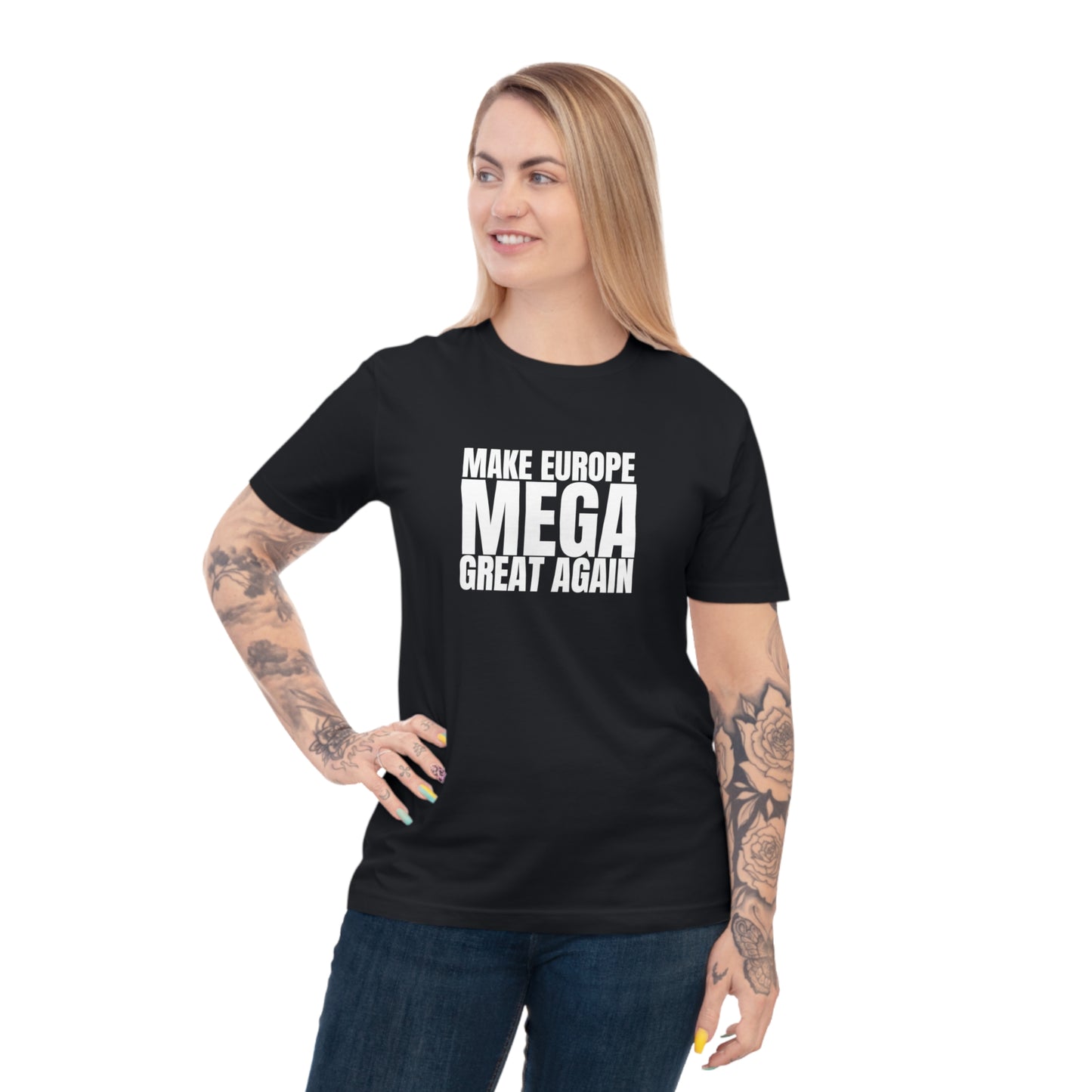 MEGA T-shirt Black n White